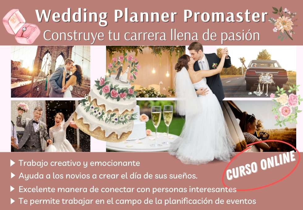 Curso de wedding planner online -