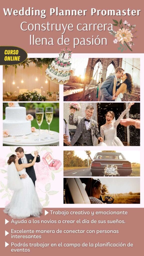 Curso de wedding planner online -